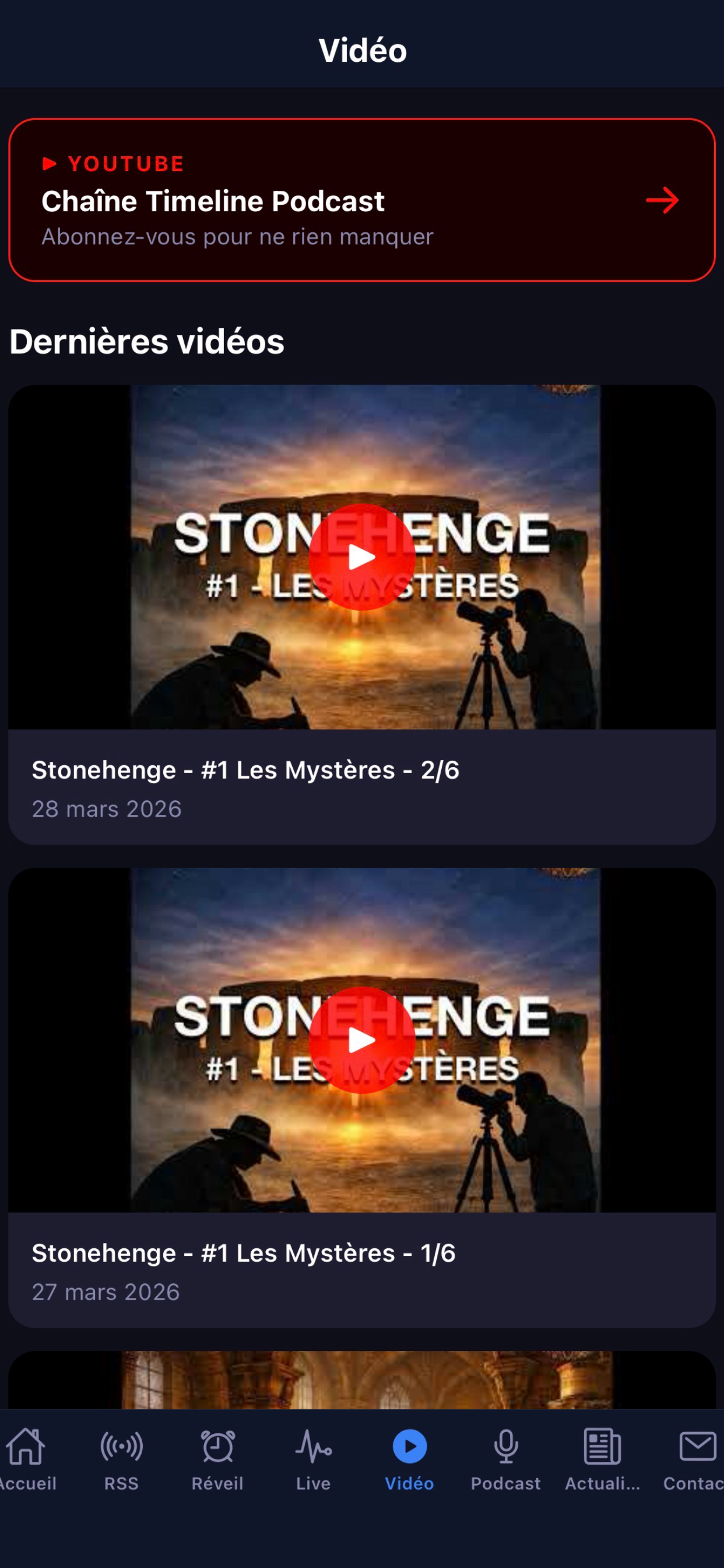 Vidéos